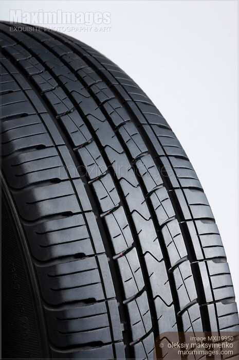 Stock photo of Car Tire Buy commercial use license at MaximImages