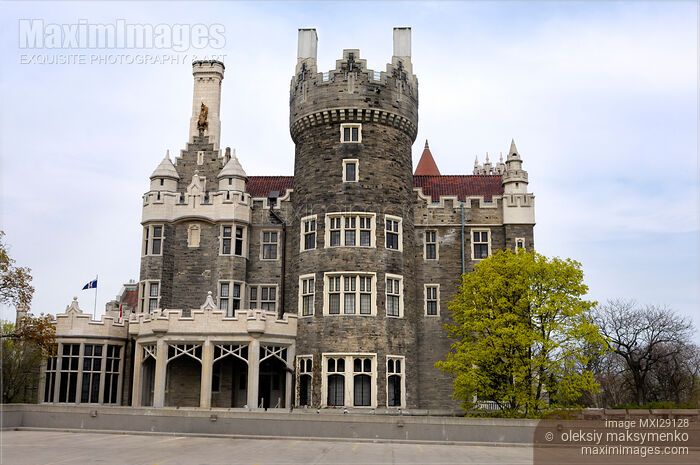Stock photo of Casa Loma Buy commercial use license at MaximImages