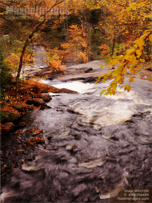 Stock photo of Cascade Waterfall Fall Nature Scenery Buy commercial use license at MaximImages