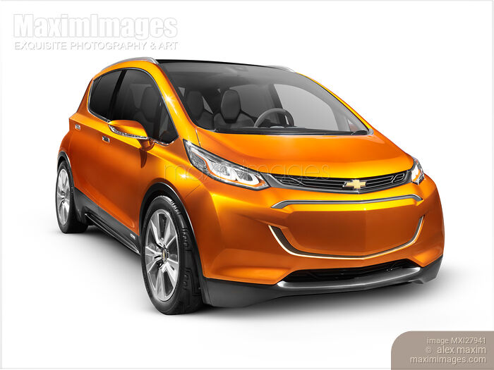Chevrolet Bolt EV concept electric car Stock photo of Chevrolet Bolt EV concept electric car Buy commercial use license at MaximImages