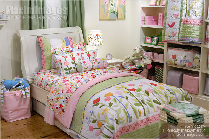 Stock photo of Children Bedroom Furniture Buy commercial use license at MaximImages