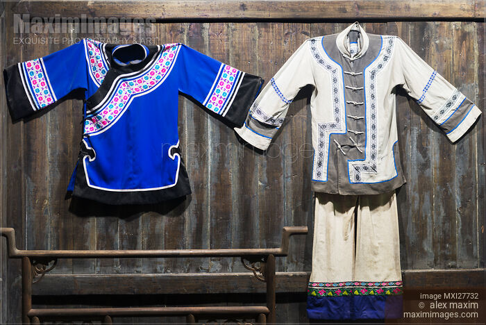 Stock photo of Chinese ancient peasant clothes Buy commercial use license at MaximImages