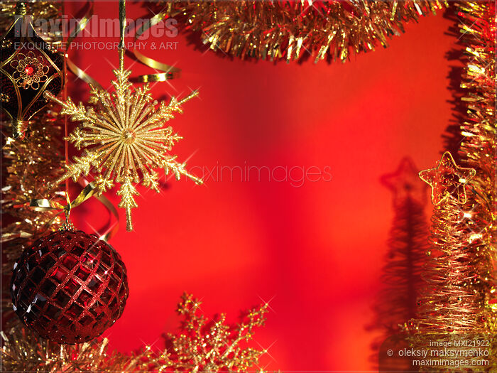 Stock photo of Christmas Decoration Buy commercial use license at MaximImages