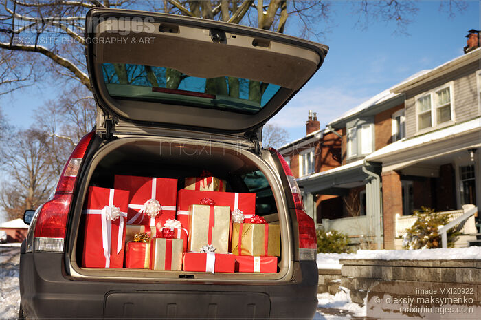 Stock photo of Christmas Delivery Buy commercial use license at MaximImages