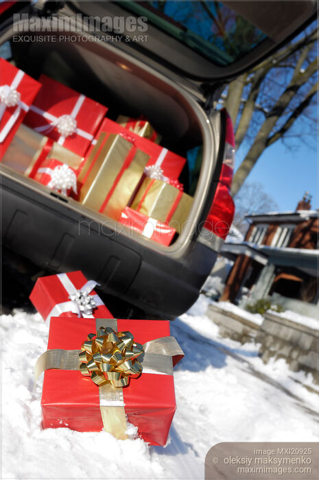 Stock photo of Christmas Delivery Buy commercial use license at MaximImages