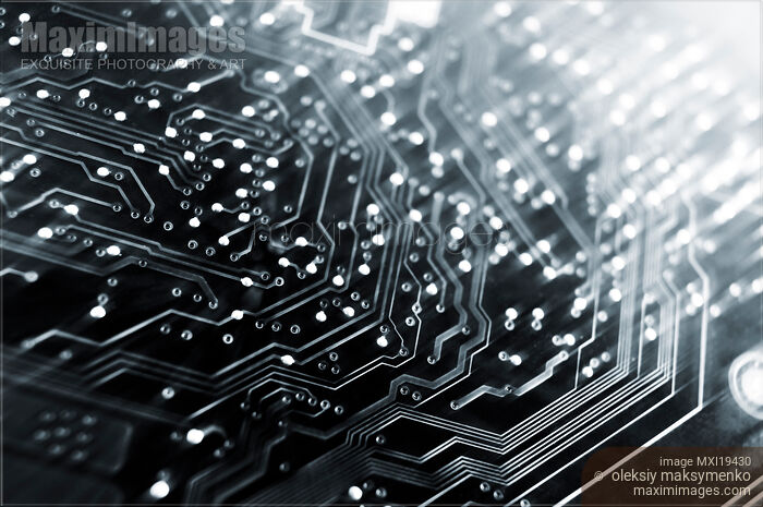 Stock photo of Circuit Board Buy commercial use license at MaximImages