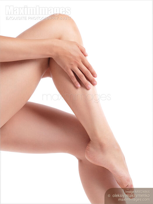 Closeup of Bare Woman Legs Stock photo of Closeup of Bare Woman Legs Buy commercial use license at MaximImages