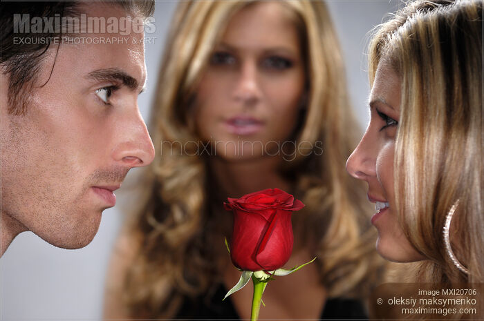 Stock photo of Complicated romantic relationship Buy commercial use license at MaximImages