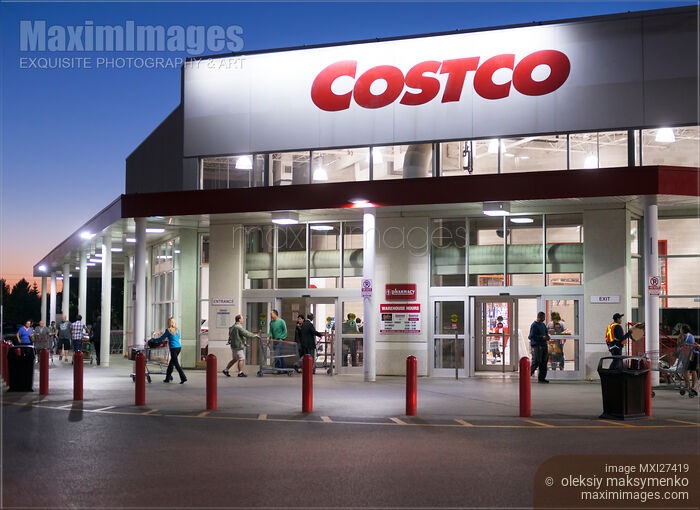 Stock photo of COSTCO store in Toronto Canada Buy commercial use license at MaximImages