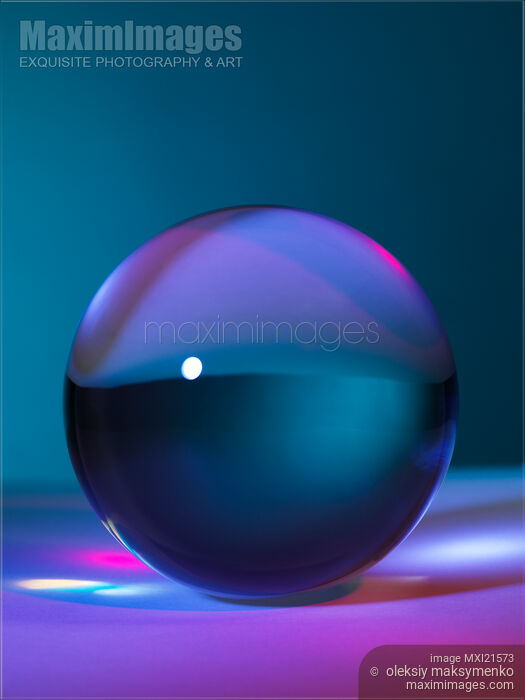 Stock photo of Crystal Ball Buy commercial use license at MaximImages