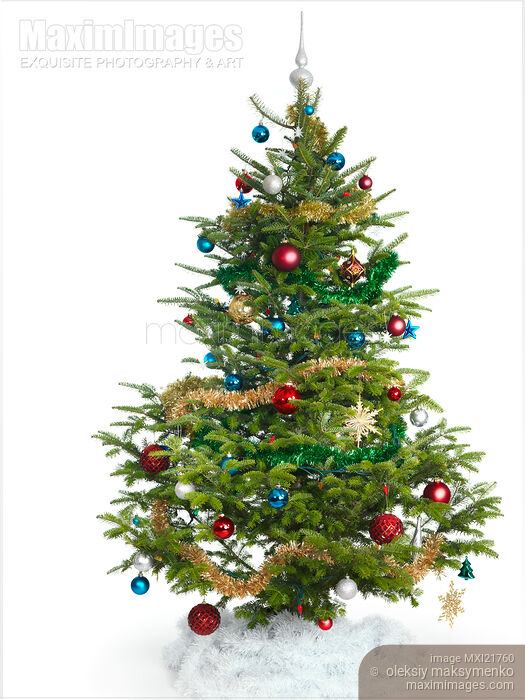 Decorated Christmas Tree Stock photo of Decorated Christmas Tree Buy commercial use license at MaximImages