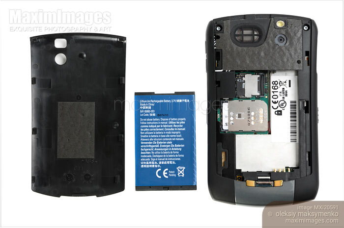 Disassembled BlackBerry 8310 Curve Smartphone Stock photo of Disassembled BlackBerry 8310 Curve Smartphone Buy commercial use license at MaximImages