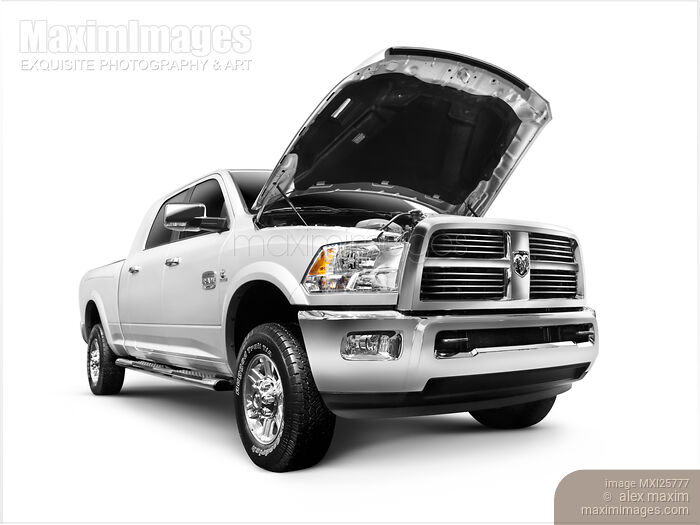 Dodge RAM 1500 Laramie Longhorn pickup truck Stock photo of Dodge RAM 1500 Laramie Longhorn pickup truck Buy commercial use license at MaximImages