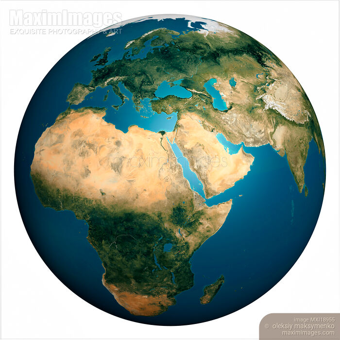 Earth Globe Africa Europe Stock image of Earth Globe Africa Europe Buy commercial use license at MaximImages