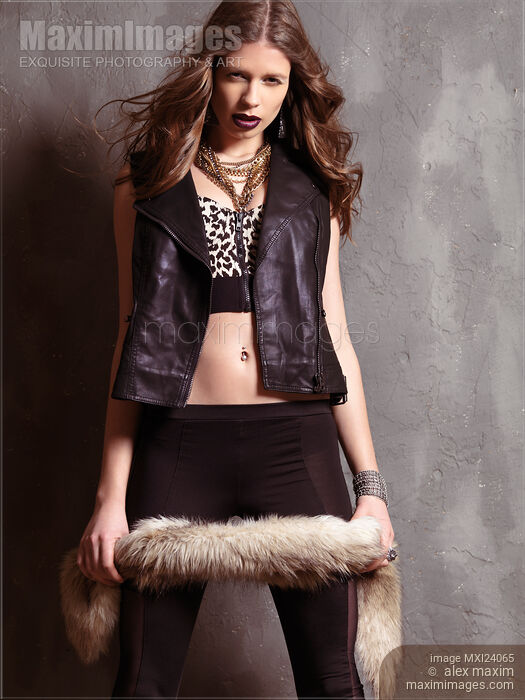 Stock photo of Edgy grunge fashion styling Buy commercial use license at MaximImages