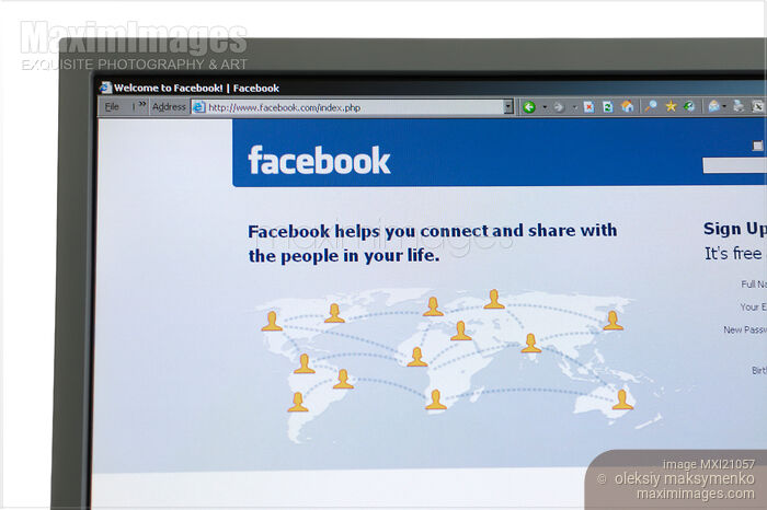 Stock photo of Facebook Buy commercial use license at MaximImages