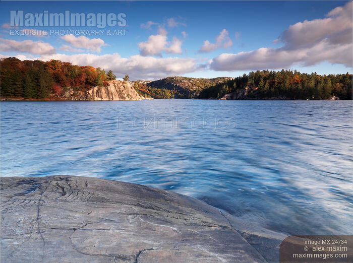 Fall nature landscape at Killarney Ontario Stock photo of Fall nature landscape at Killarney Ontario Buy commercial use license at MaximImages