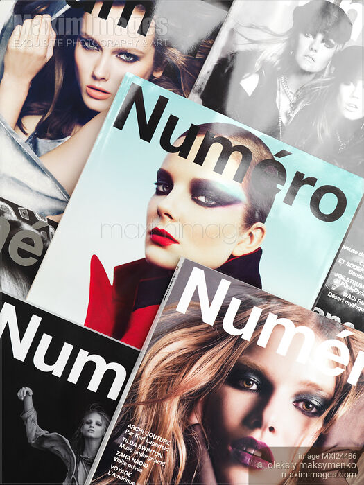 Stock photo of Fashion magazine covers Buy commercial use license at MaximImages