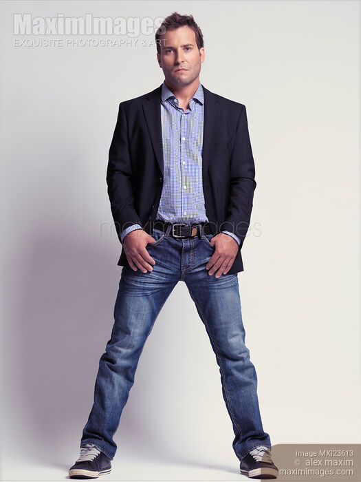 Stock photo of Fashionably Dressed Man Buy commercial use license at MaximImages