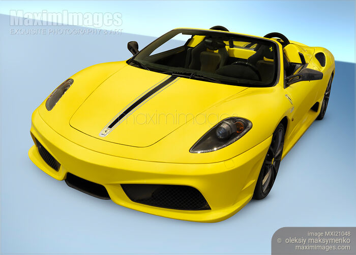 Stock photo of Ferrari 16M Scuderia Spider Buy commercial use license at MaximImages