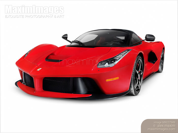 Stock photo of Ferrari F150 LaFerrari supercar sports car Buy commercial use license at MaximImages