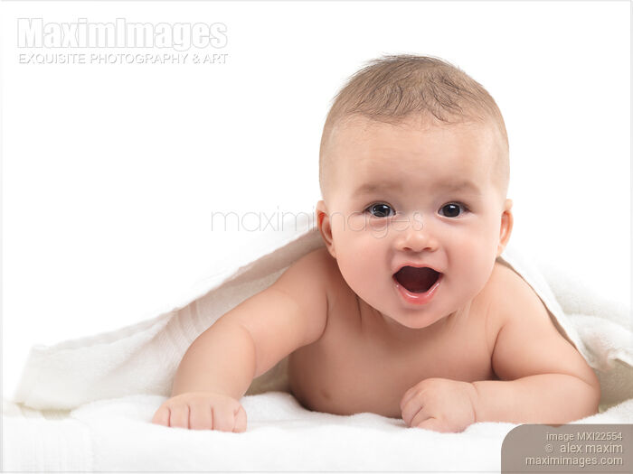 Four Month Old Baby Boy Stock photo of Four Month Old Baby Boy Buy commercial use license at MaximImages