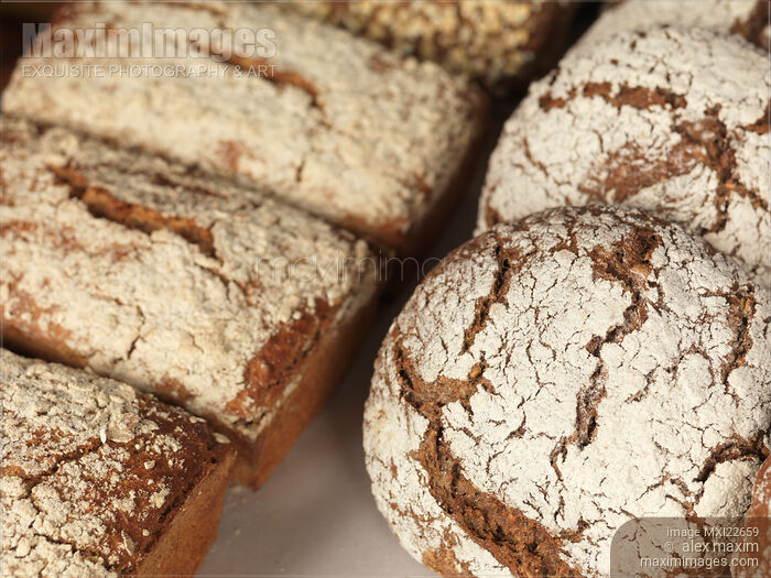 Stock photo of Freshly Baked Bread Buy commercial use license at MaximImages