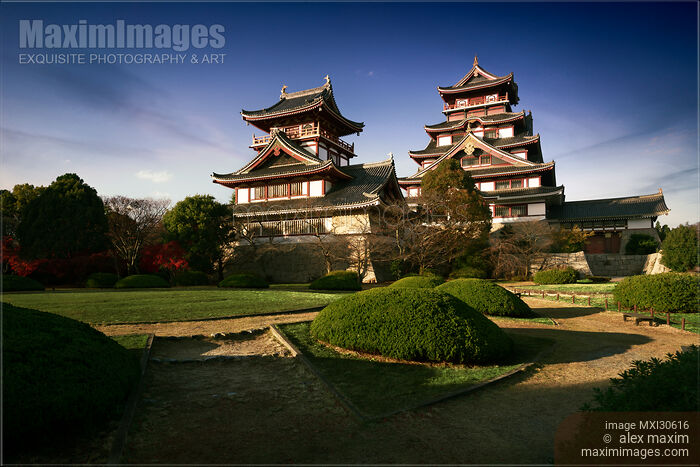 Fushimi castle Fushimi-Momoyama castle historic buildings Kyoto Stock photo of Fushimi castle Fushimi-Momoyama castle historic buildings Kyoto Buy commercial use license at MaximImages
