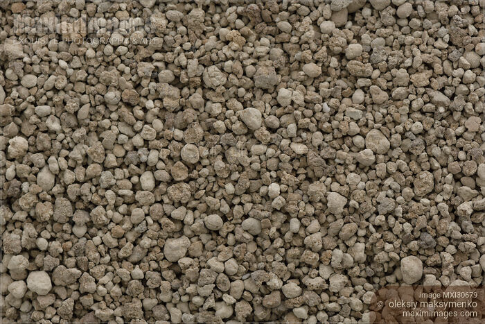 Stock photo of Garden gypsum soil amendment organic fertilizer closeup Buy commercial use license at MaximImages