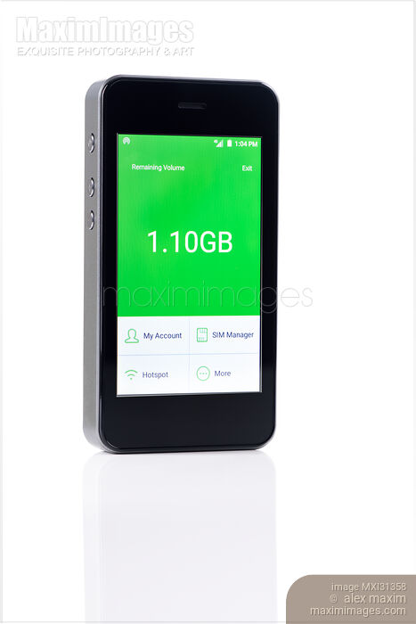 GlocalMe G3 Travel WiFi Mobile Hotspot Stock photo of GlocalMe G3 Travel WiFi Mobile Hotspot Buy commercial use license at MaximImages