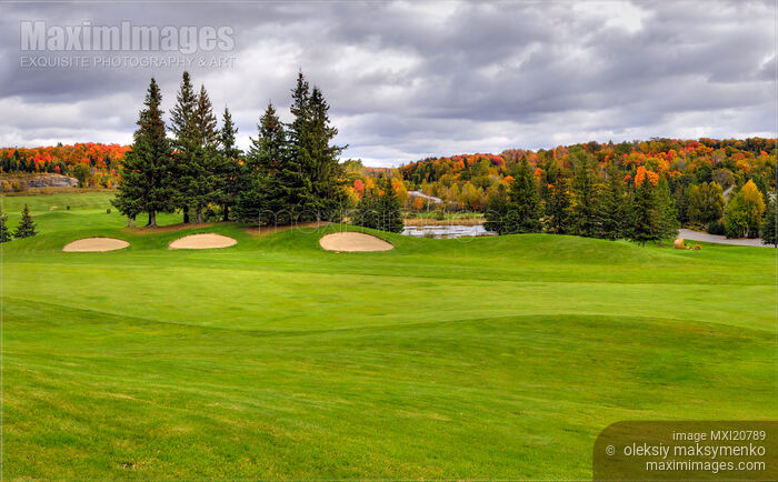 Golf Course Stock photo of Golf Course Buy commercial use license at MaximImages