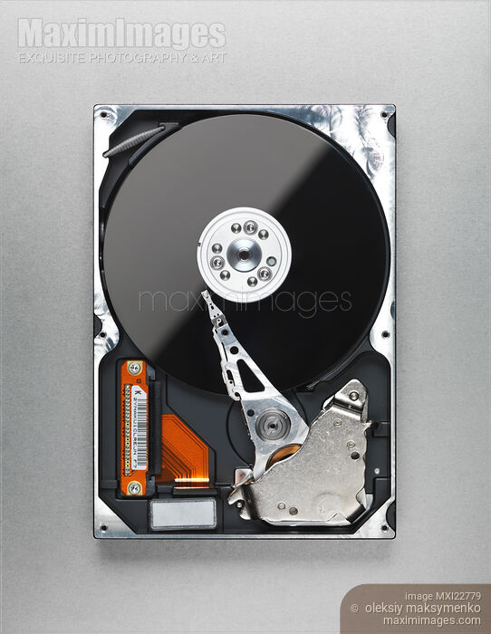 Stock photo of Hard Disk Drive Buy commercial use license at MaximImages