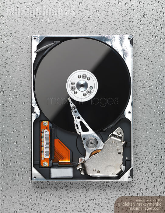 Stock photo of Hard Disk Drive Buy commercial use license at MaximImages