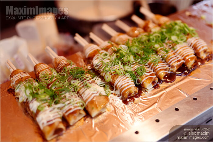 Hashimaki Japanese street food Stock photo of Hashimaki Japanese street food Buy commercial use license at MaximImages