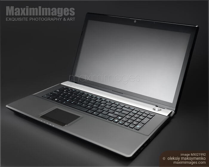 High-end Laptop Computer Stock photo of High-end Laptop Computer Buy commercial use license at MaximImages