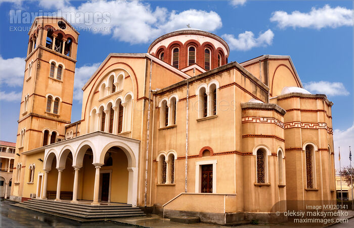 Stock photo of Holy Bishopric Church Panagia Katholiki in Limassol Cyprus Buy commercial use license at MaximImages