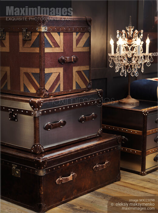 Stock photo of Home decor chests Buy commercial use license at MaximImages