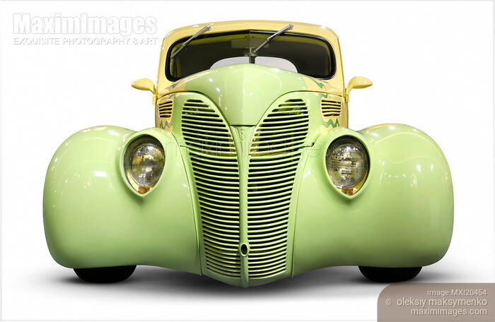 Stock photo of Hot Rod Ford Coupe 1938 classic vintage car Buy commercial use license at MaximImages