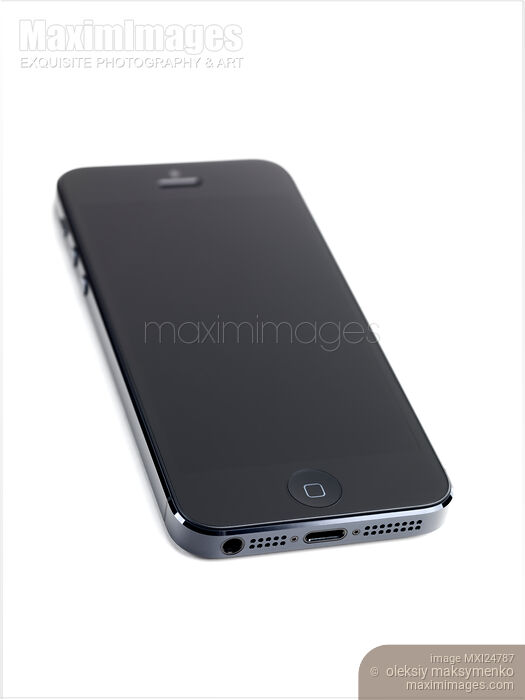 Stock photo of iPhone 5 Buy commercial use license at MaximImages
