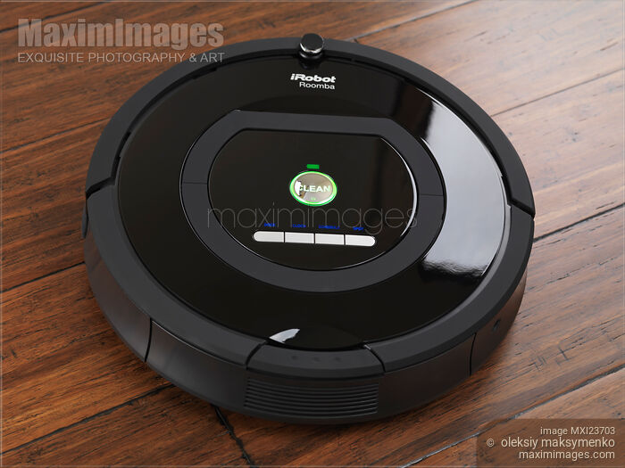 Stock photo of iRobot Roomba 770 Vacuum Cleaner Buy commercial use license at MaximImages