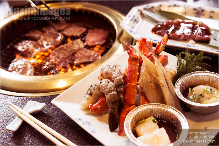 Japanese barbecue grill restaurant Stock photo of Japanese barbecue grill restaurant Buy commercial use license at MaximImages