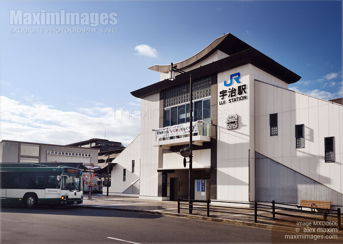 JR train station in Uji Japan Stock photo of JR train station in Uji Japan Buy commercial use license at MaximImages