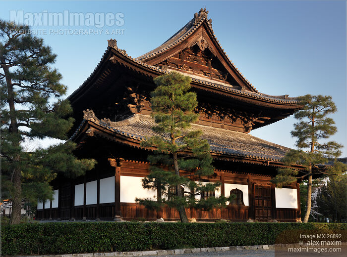 Stock photo of Kennin-ji historic Zen Buddhist temple in Kyoto Japan Buy commercial use license at MaximImages