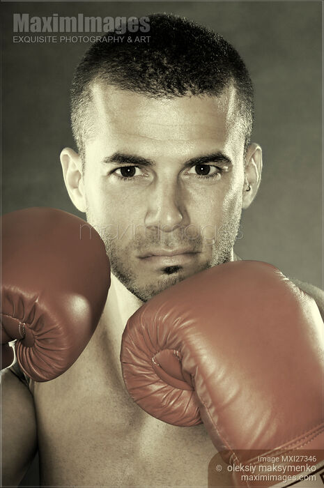Kickboxer Stock photo of Kickboxer Buy commercial use license at MaximImages