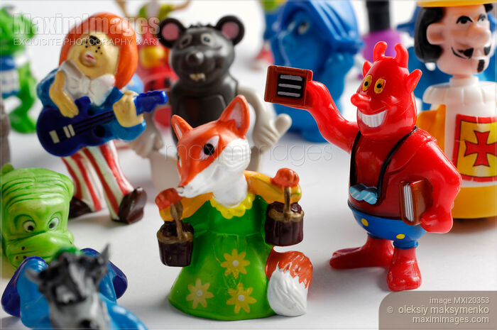 Kinder Surprise Toys Stock photo of Kinder Surprise Toys Buy commercial use license at MaximImages