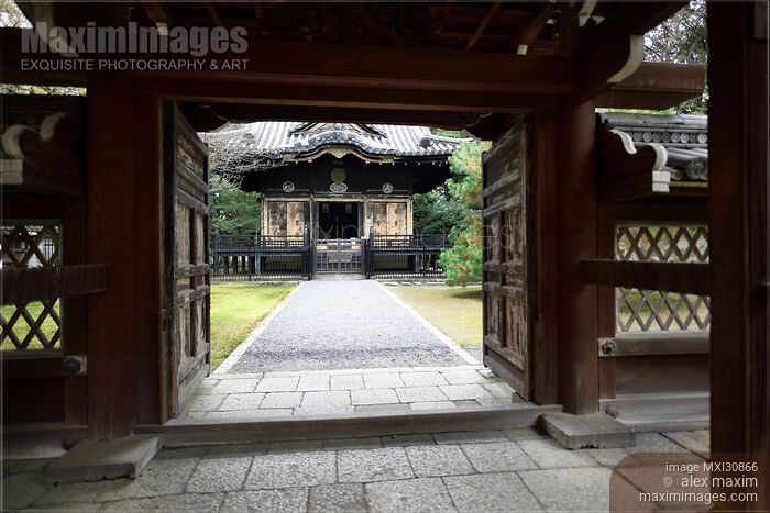 Konchi-in historic Japanese temple of Nanzen-ji temple complex in Kyoto Japan Stock photo of Konchi-in historic Japanese temple of Nanzen-ji temple complex in Kyoto Japan Buy commercial use license at MaximImages