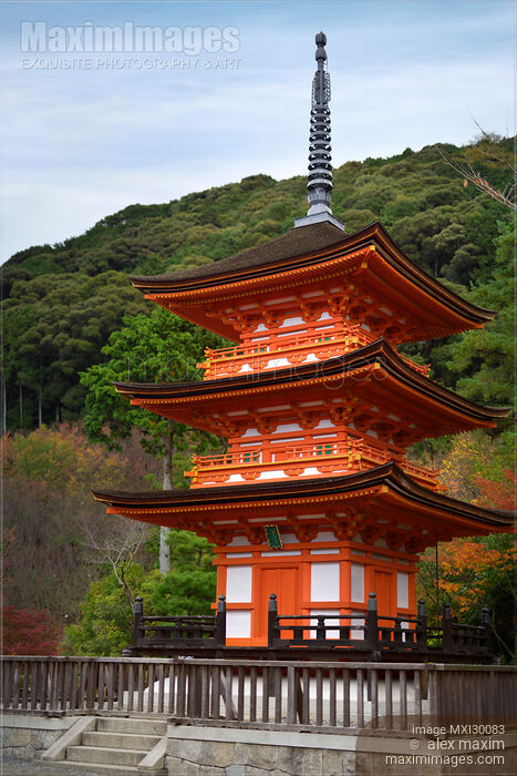 Stock photo of Koyasu at Kiyomizu-dera temple in Kyoto Japan Buy commercial use license at MaximImages