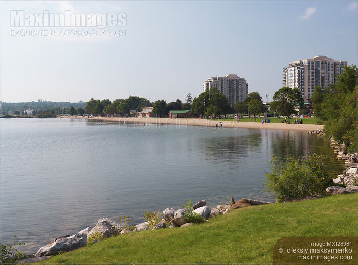 Lake Simcoe Beach Stock photo of Lake Simcoe Beach Buy commercial use license at MaximImages