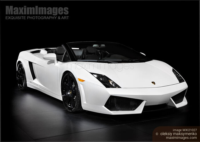 Stock photo of Lamborghini Gallardo LP560-4 Spyder Buy commercial use license at MaximImages
