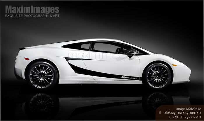 Stock photo of Lamborghini Gallardo Superleggera 2007 sports car Buy commercial use license at MaximImages